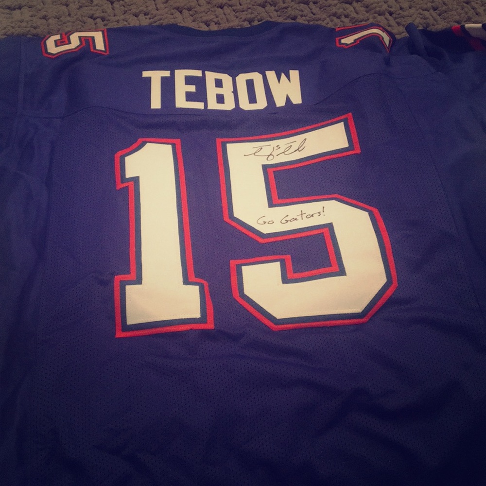 Tim Tebow signed jersey